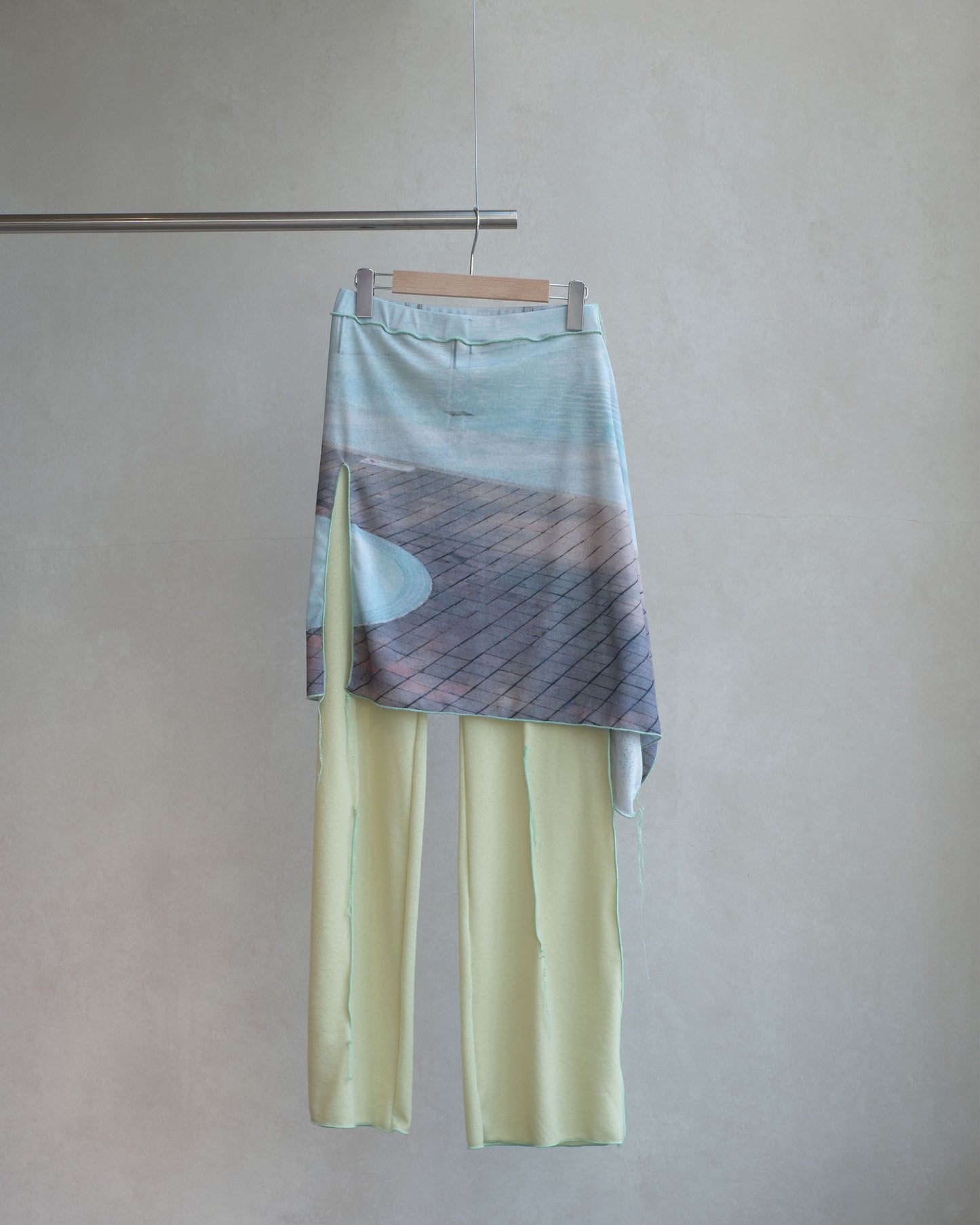 osakentaro Easy pants with skirt Multi (2604213)