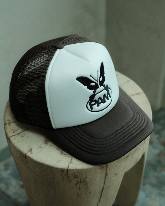 P.A.M. SIGNALS TRUCKER CAP BRN (10428)
