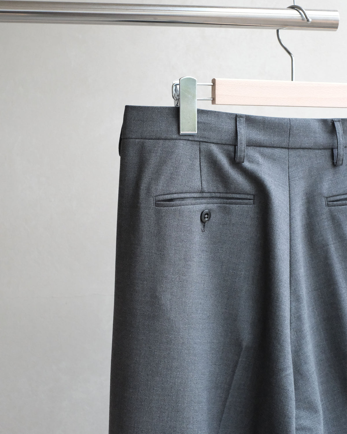 koto Luka Trousers - Wool Grey (KOTO-PT002)