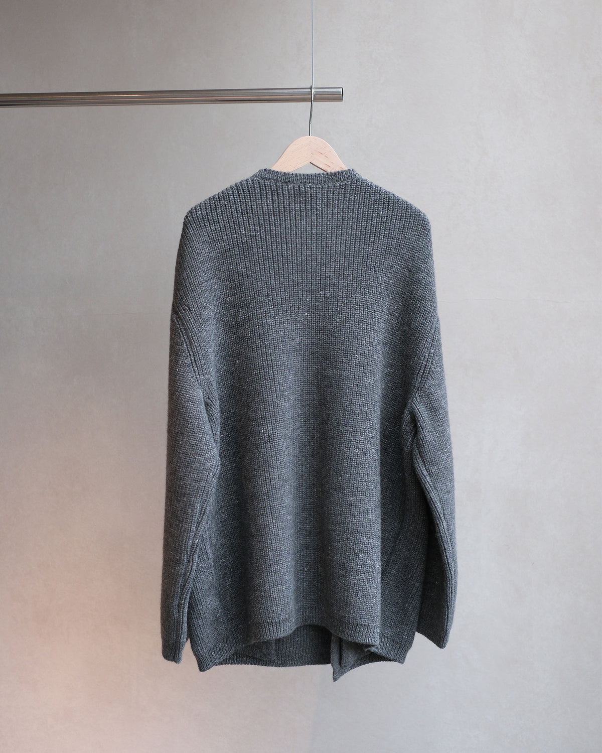 oira KNIT JACKET GREY (IFNJ01)