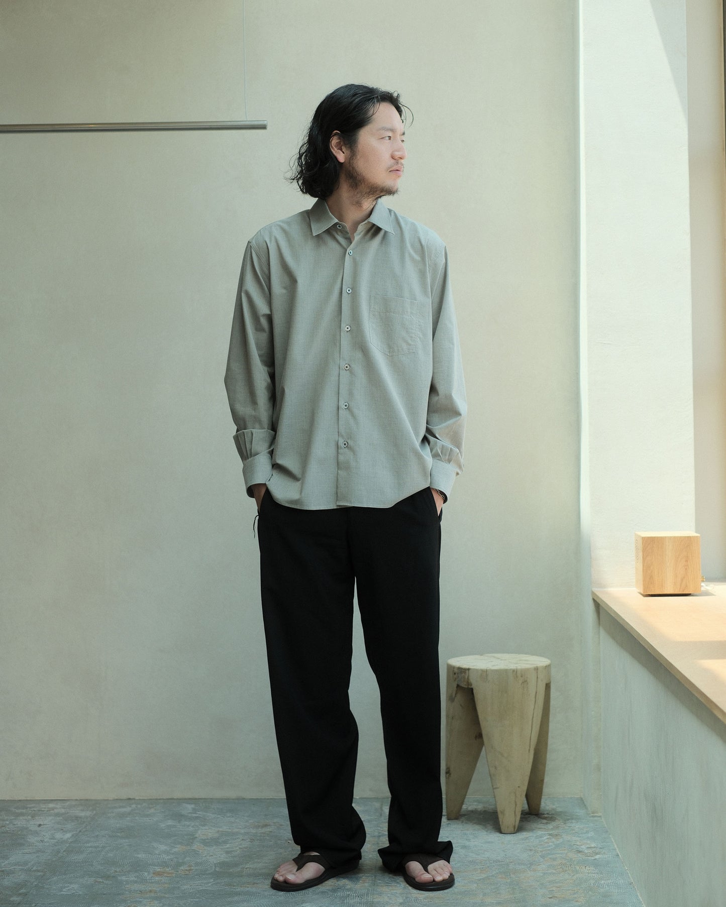 koto Thierry Shirt Light Grey (KOTO-SH001)