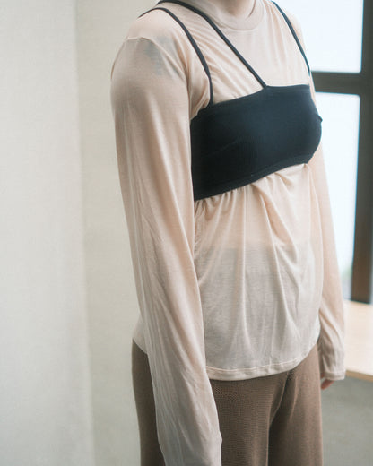 Baserange Nida Bra Black (BRNI-RB-000)
