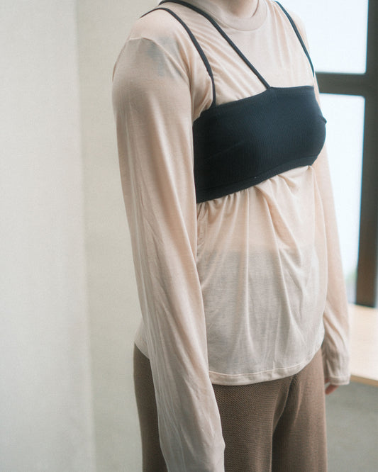 Baserange Nida Bra Black (BRNI-RB-000)