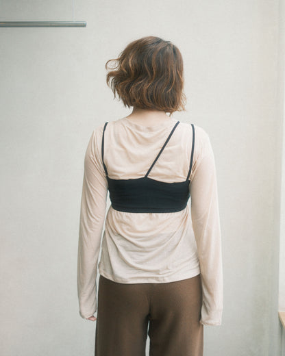 Baserange Nida Bra Black (BRNI-RB-000)