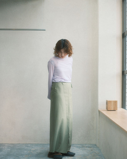 Baserange Venn Skirt Luagreen (SKVE-WS-AW26)
