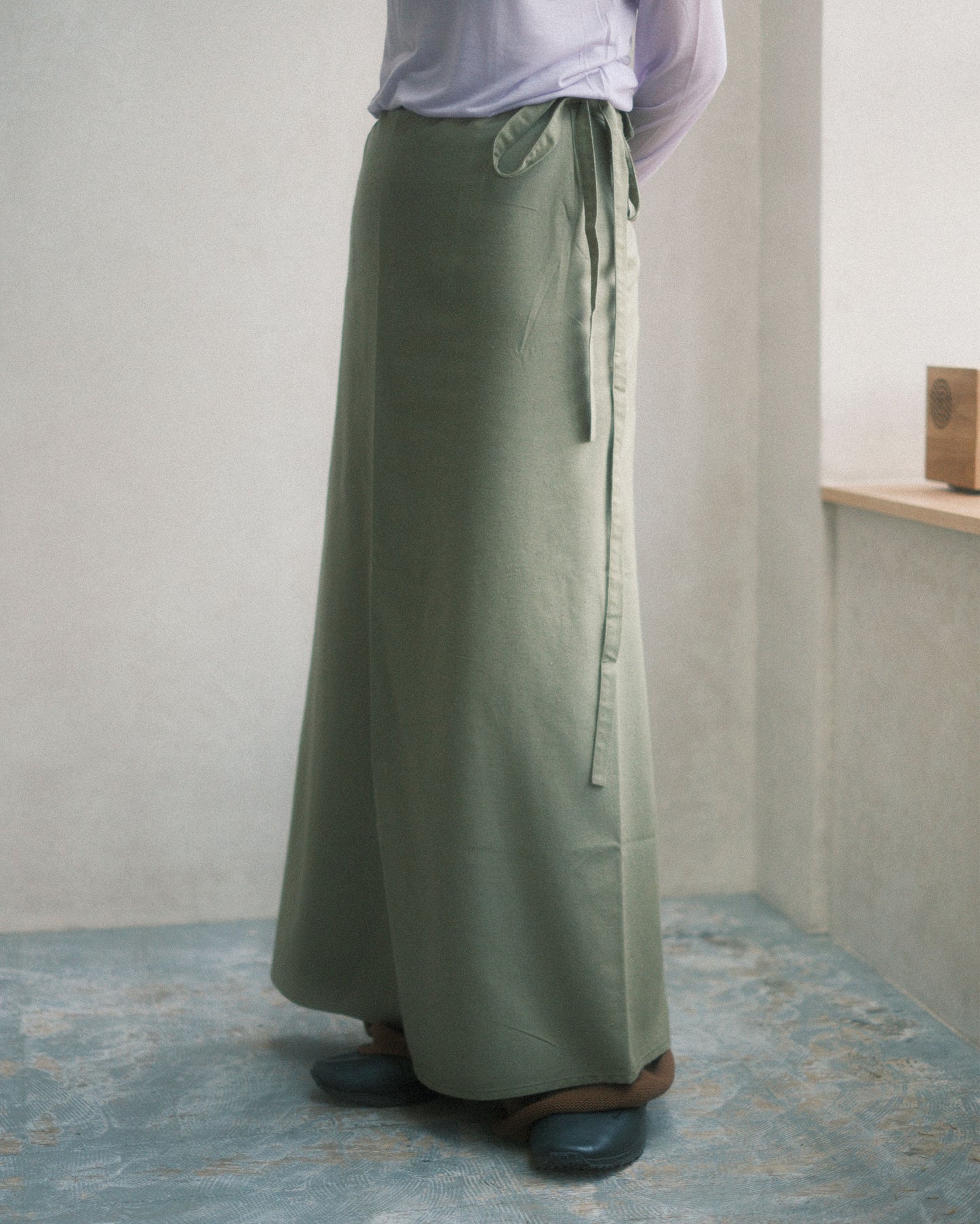 Baserange Venn Skirt Luagreen (SKVE-WS-AW26)