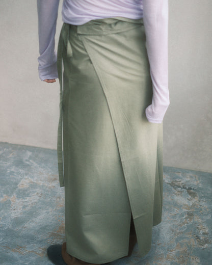 Baserange Venn Skirt Luagreen (SKVE-WS-AW26)