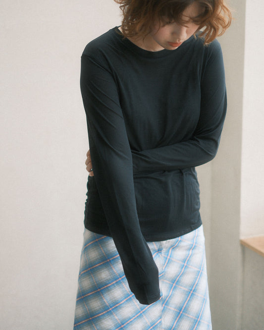 Baserange Long Sleeve Tee Black (TOLS-BL-000)
