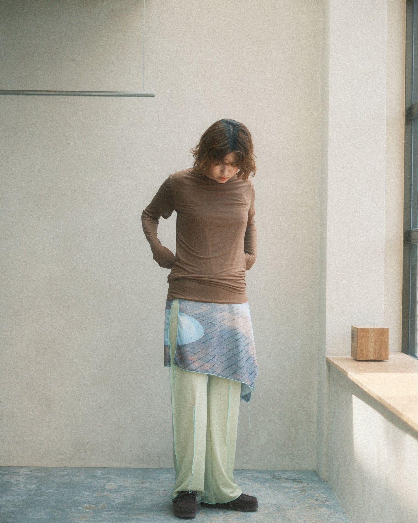 osakentaro Easy pants with skirt Multi (2604213)