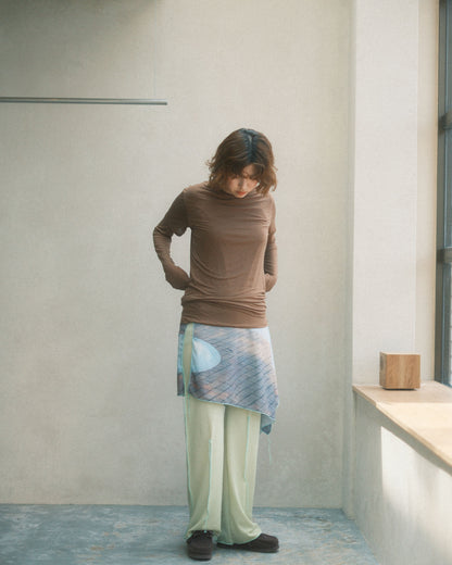 osakentaro Easy pants with skirt Multi (2604213)