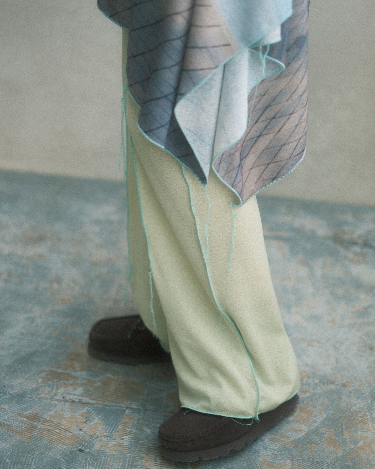 osakentaro Easy pants with skirt Multi (2604213)