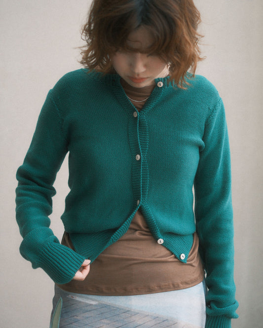 Baserange Tier Cardigan Callgreen (PUTC-CO-AW26)