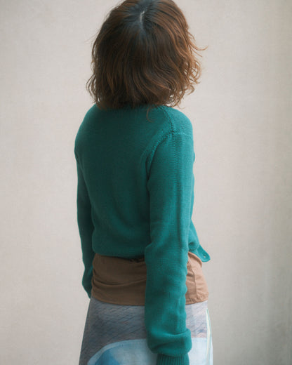 Baserange Tier Cardigan Callgreen (PUTC-CO-AW26)