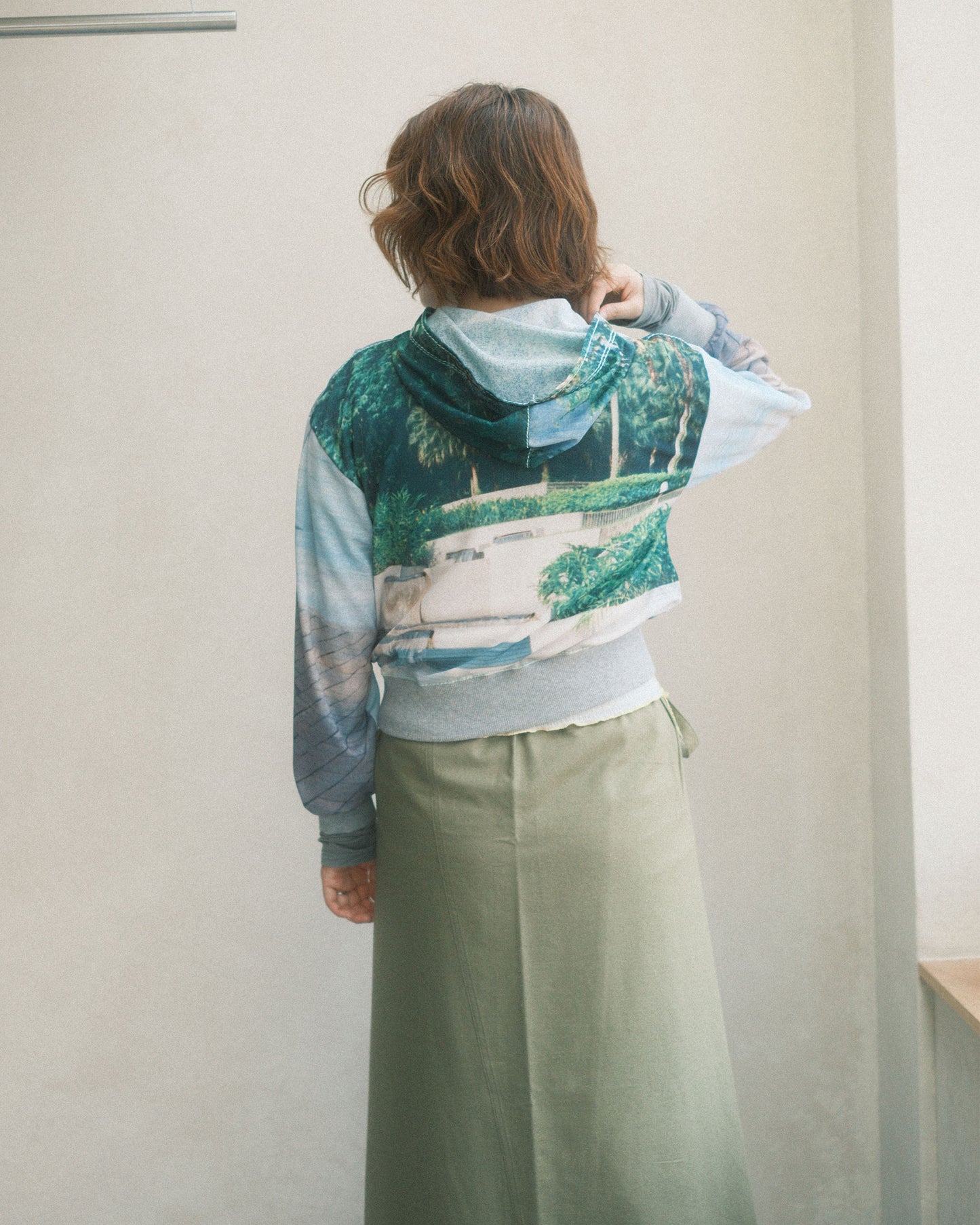 OSAKENTARO Printed Zip Hoodie Multi (2604204)