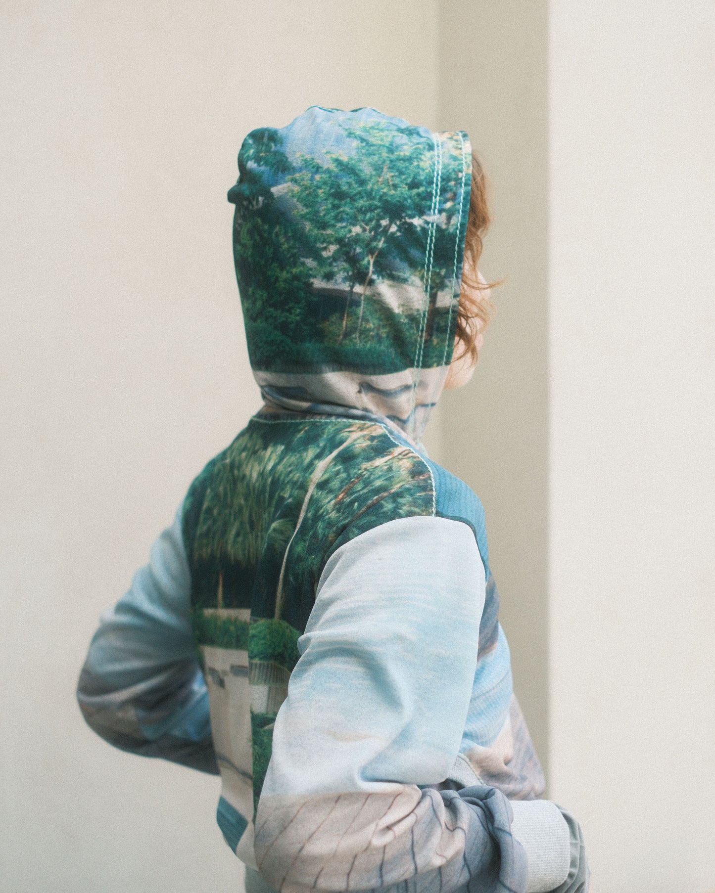 OSAKENTARO Printed Zip Hoodie Multi (2604204)