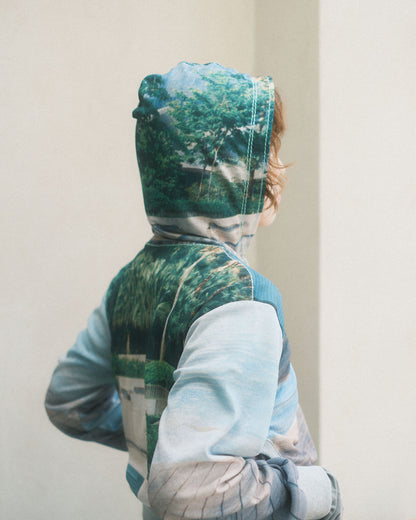 OSAKENTARO Printed Zip Hoodie Multi (2604204)