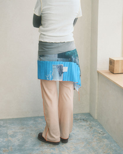 osakentaro Easy pants with skirt Multi (2603265)