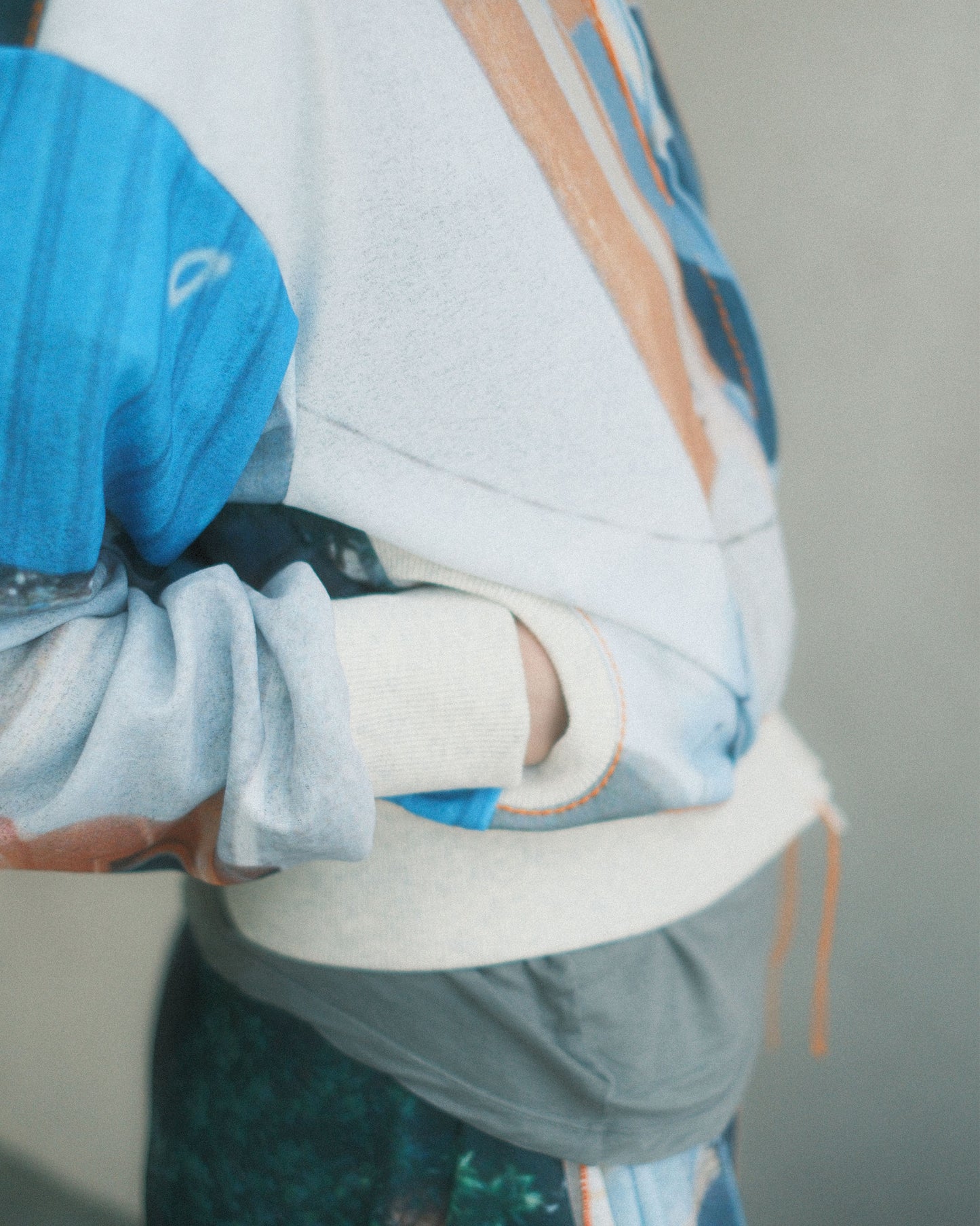 OSAKENTARO Printed Zip Hoodie Multi (2604199)