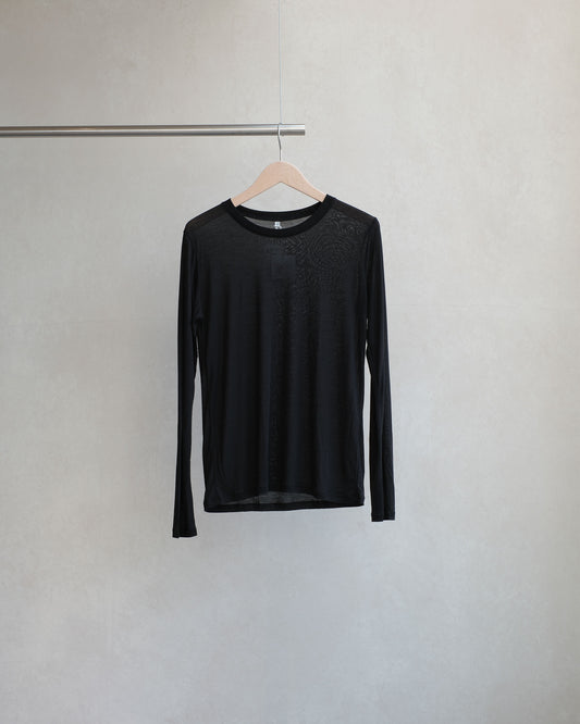 Baserange Long Sleeve Tee Black (TOLS-BL-000)