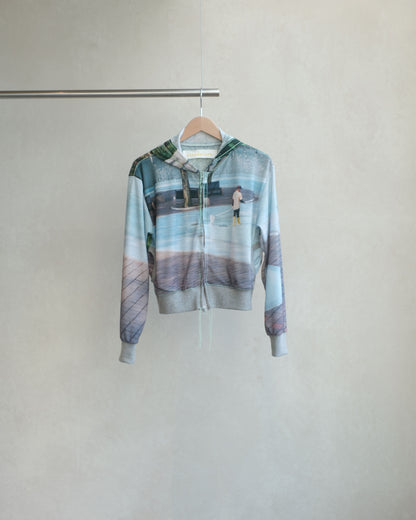 OSAKENTARO Printed Zip Hoodie Multi (2604204)