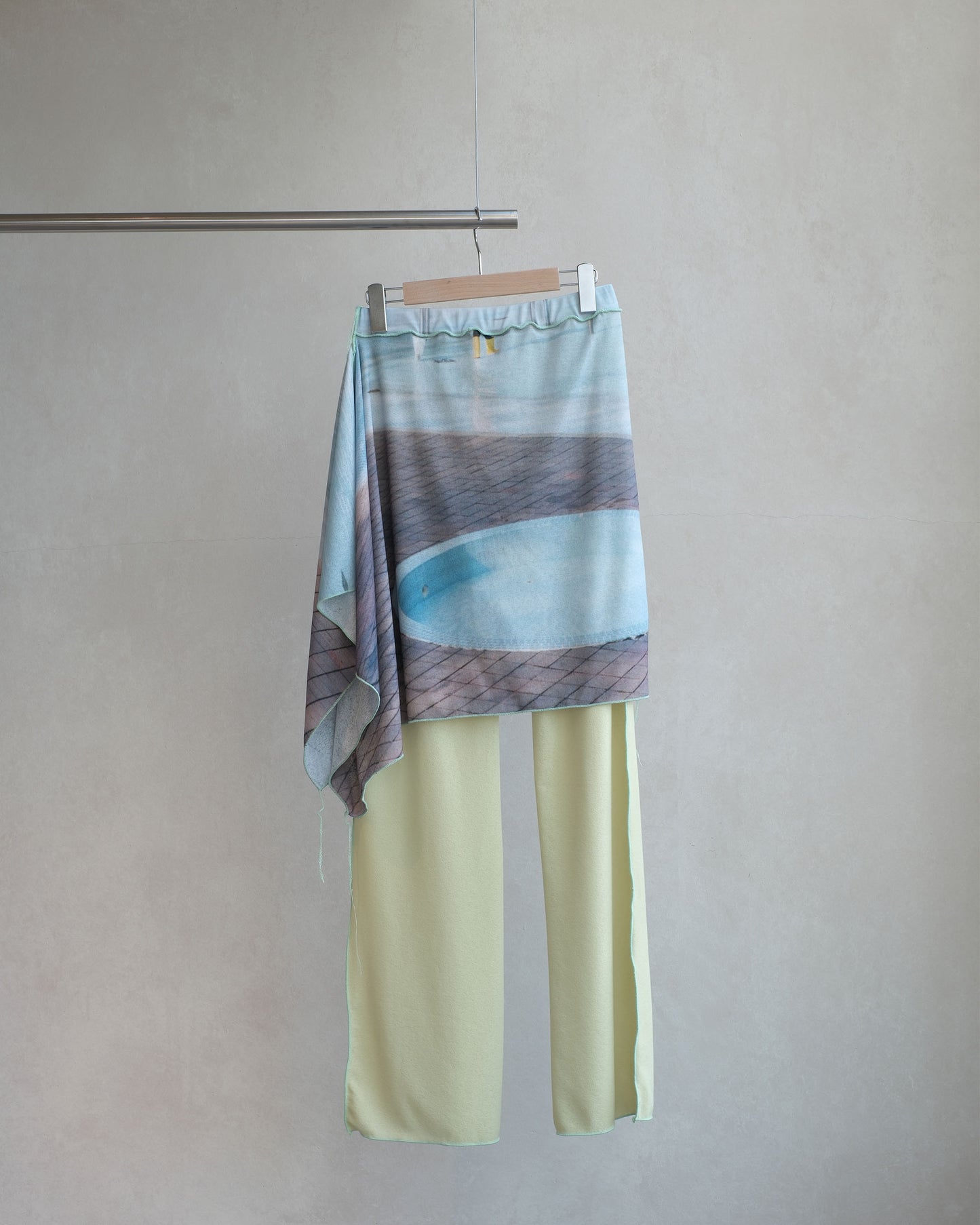 osakentaro Easy pants with skirt Multi (2604213)