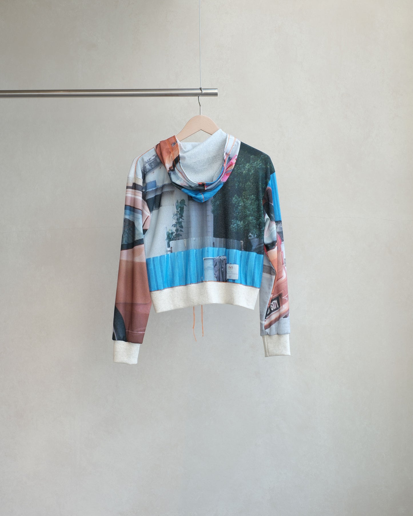 OSAKENTARO Printed Zip Hoodie Multi (2604199)