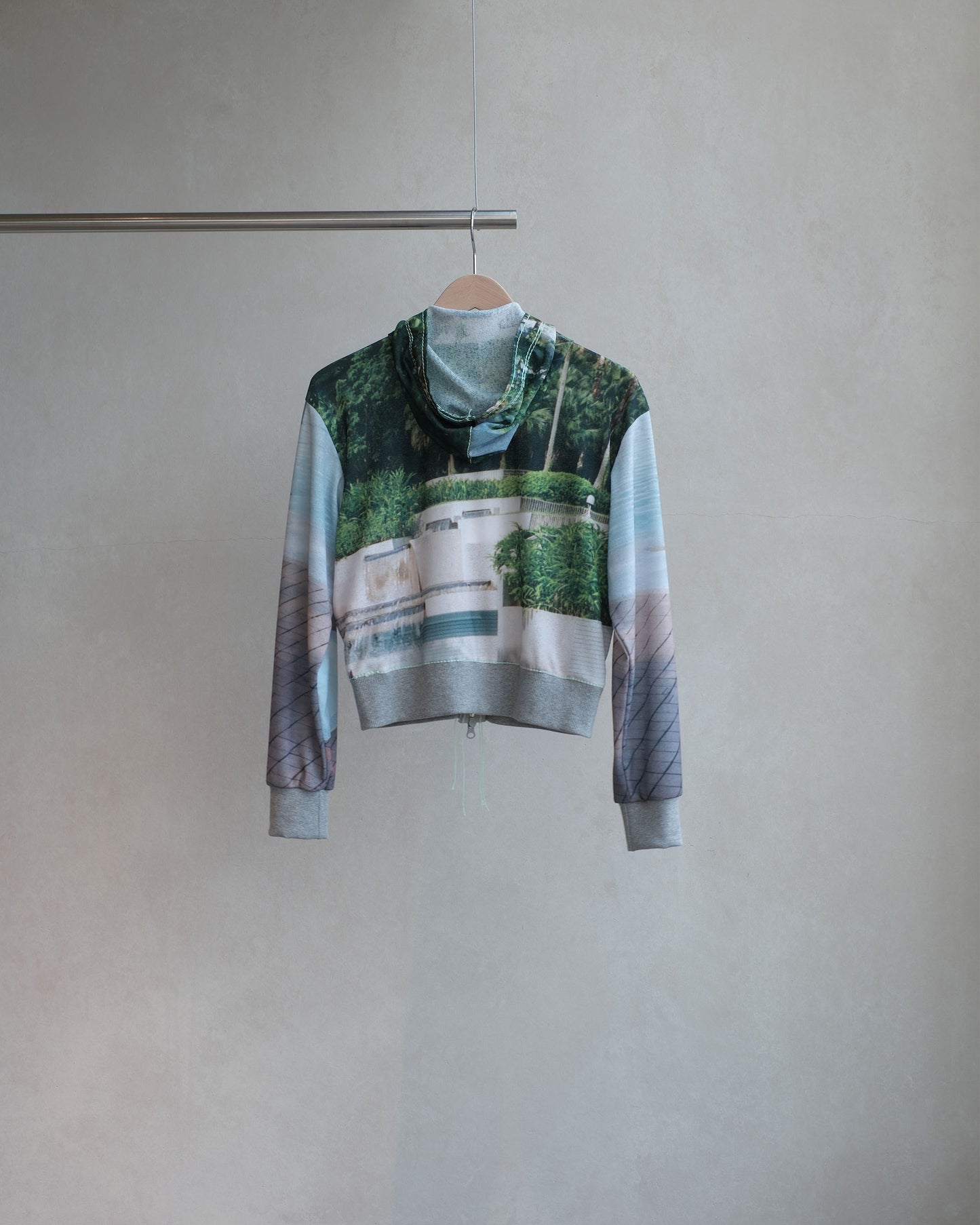 OSAKENTARO Printed Zip Hoodie Multi (2604204)