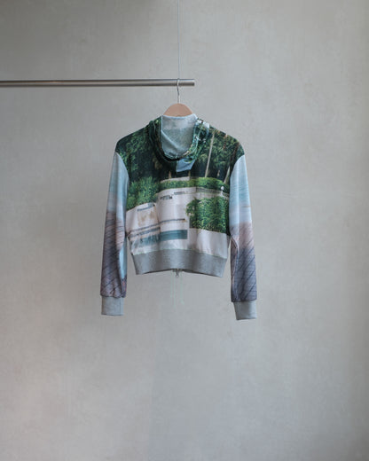 OSAKENTARO Printed Zip Hoodie Multi (2604204)