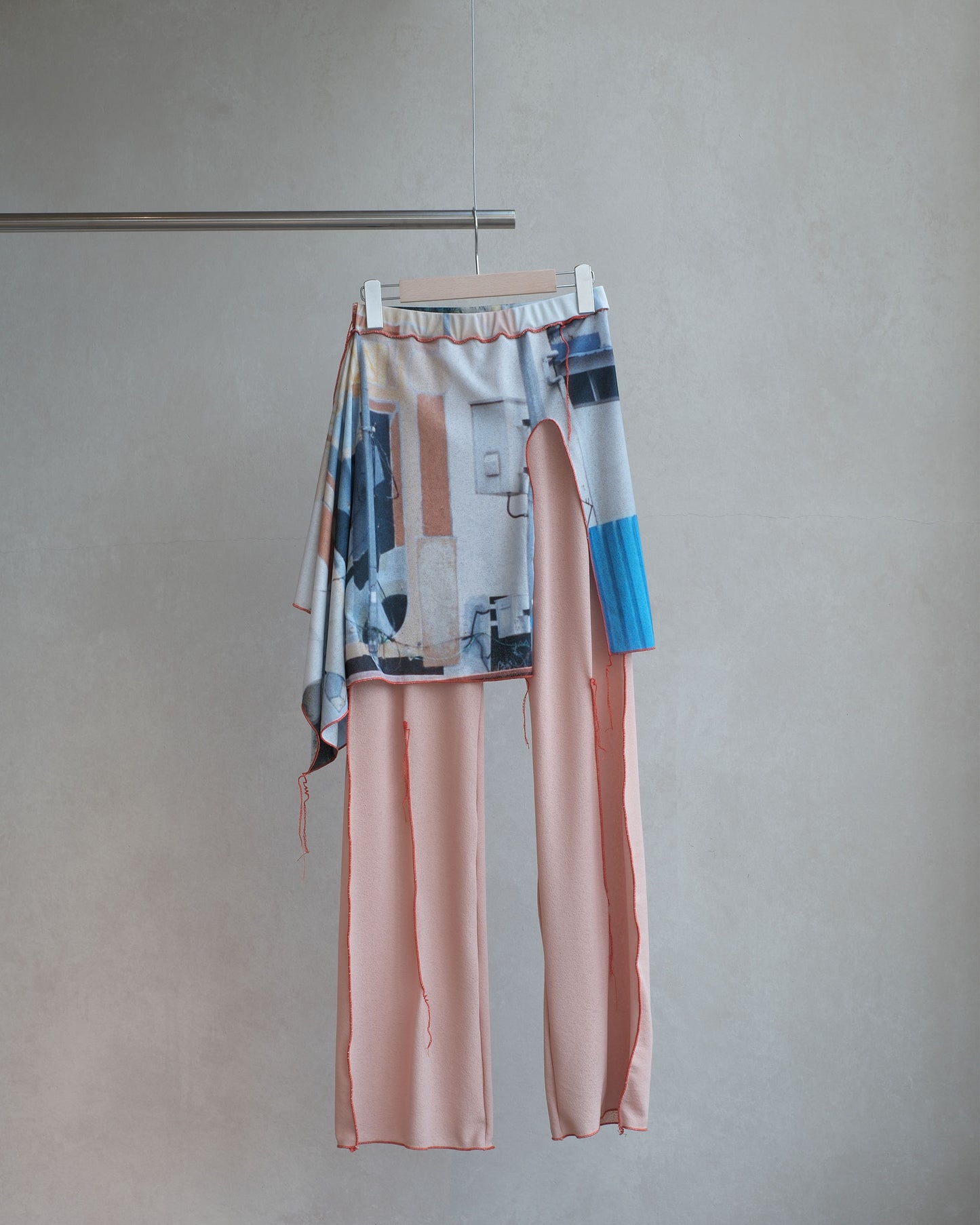 osakentaro Easy pants with skirt Multi (2603265)
