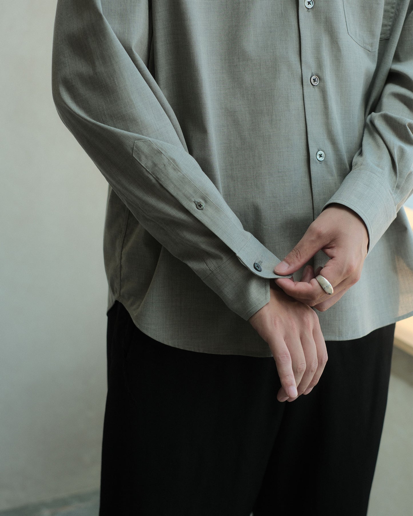 koto Thierry Shirt Light Grey (KOTO-SH001)
