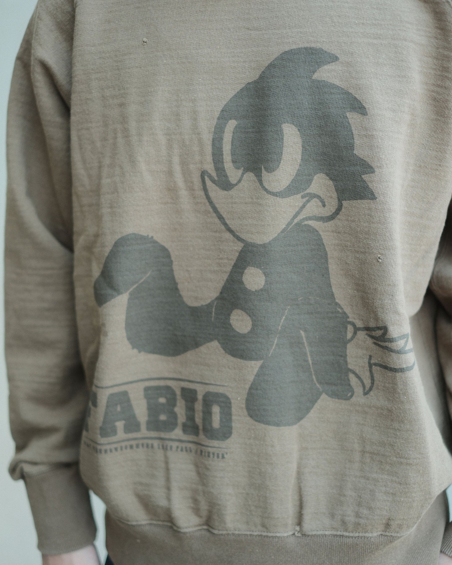 FAF fabio crew neck sweat Green (4341204-KT)