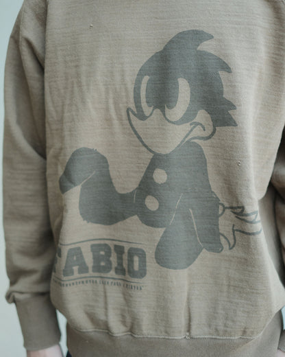 FAF fabio crew neck sweat Green (4341204-KT)