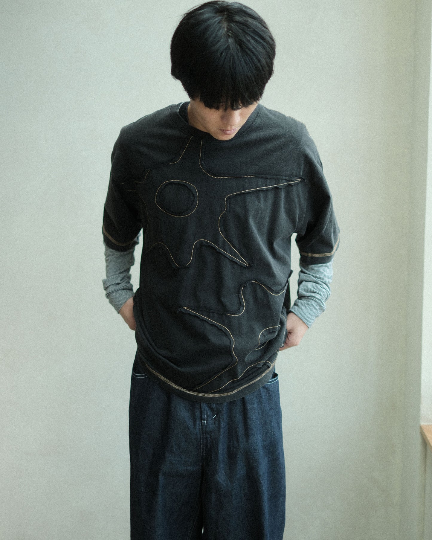 P.A.M. A STITCH IN TIME SPECIALTY SS TOP（1611）