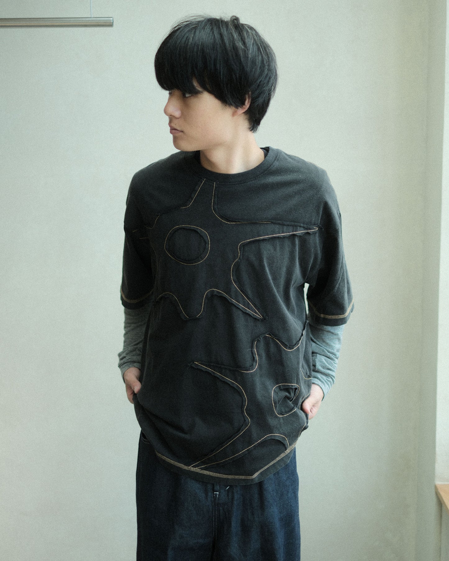 P.A.M. A STITCH IN TIME SPECIALTY SS TOP（1611）