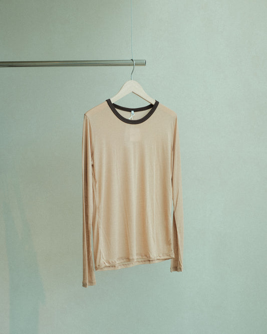 Baserange Racer Long Sleeve Tee Aural Tactile (TTRLS-BL-AW26)