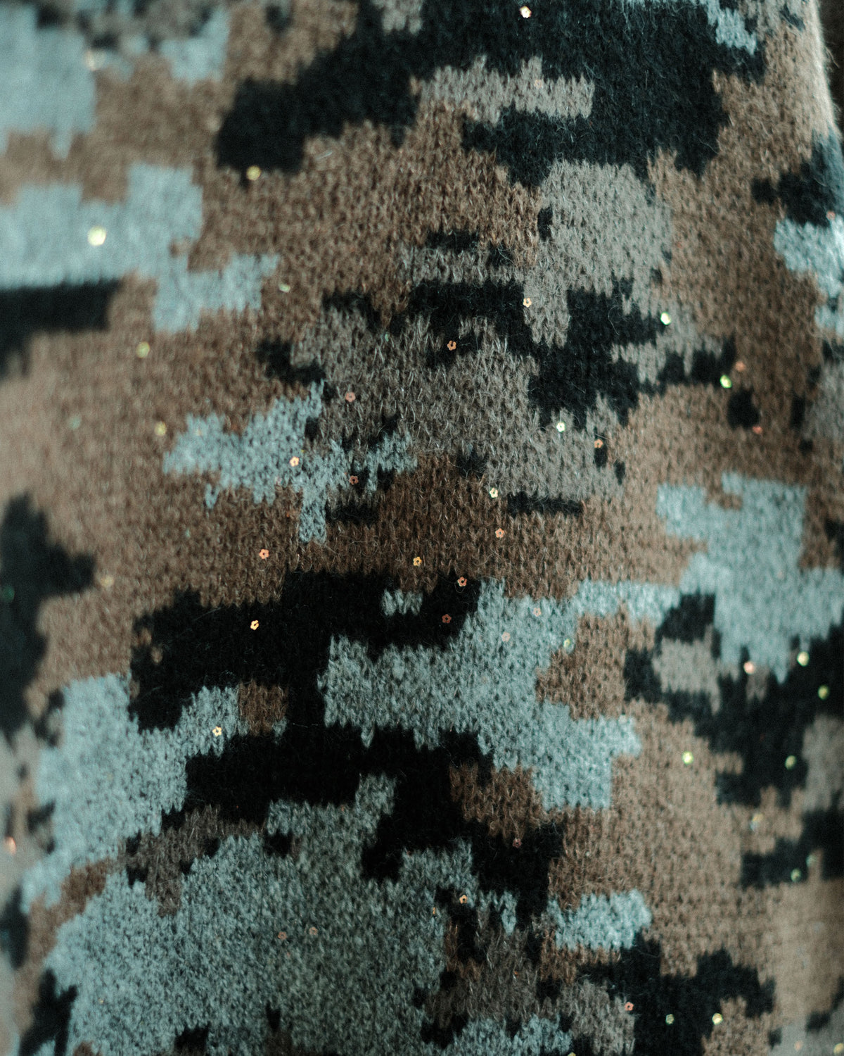 FAF WIK CAMO JACQUARD KNIT NIGHT CAMO (004341301)