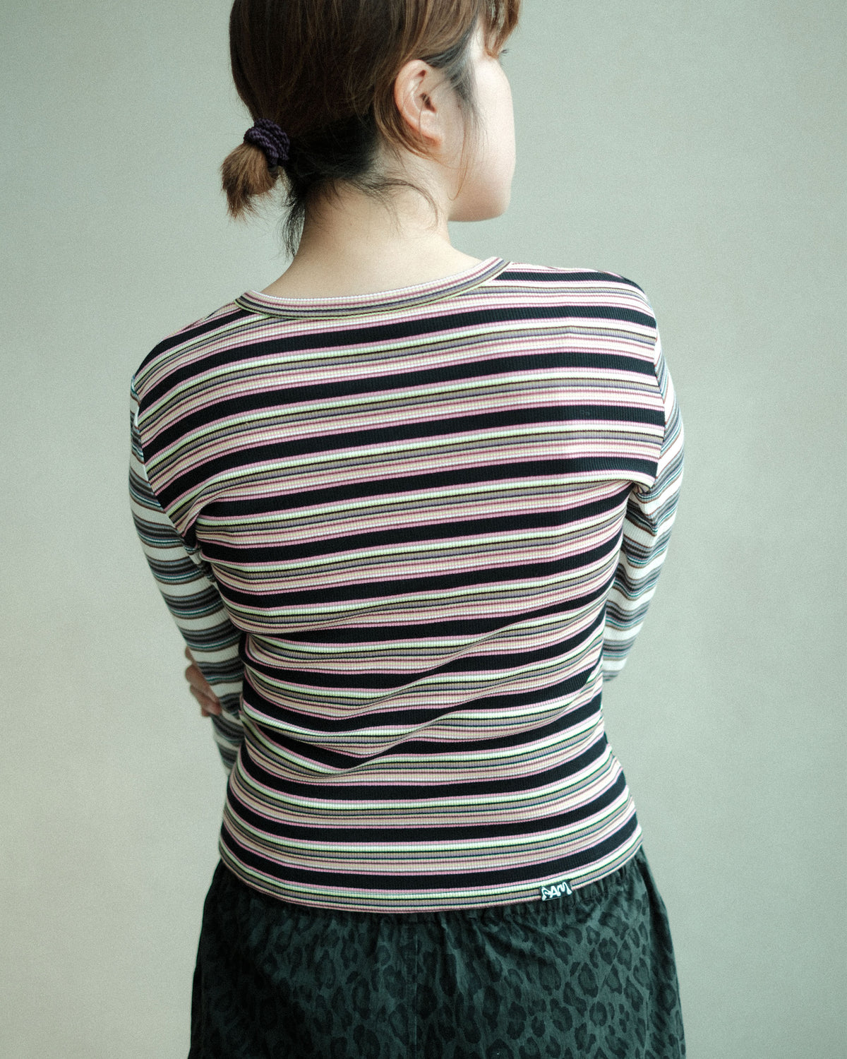 P.A.M. LINE WALK STRIPED CARDIGAN ALL SORTS STRIPE (4651)