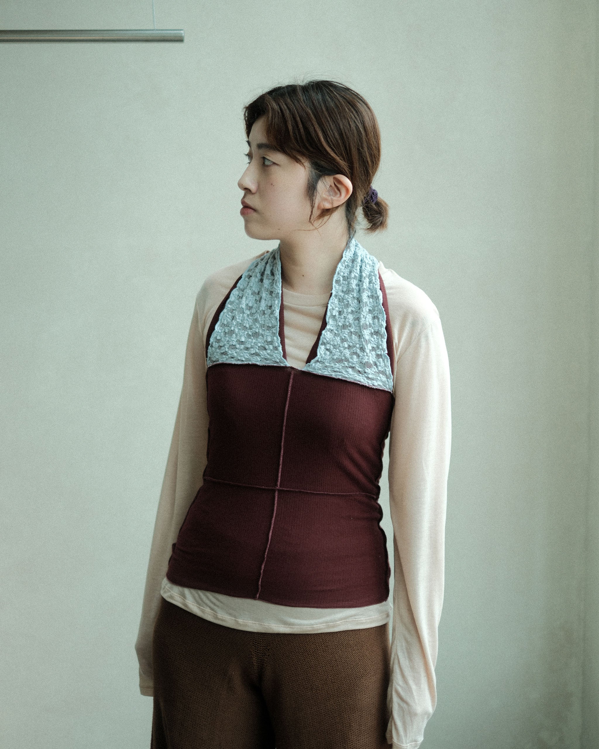 Baserange Husk Top Red（TTHU-CR-AW26）｜koto