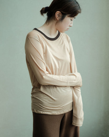 Baserange Racer Long Sleeve Tee Aural Tactile (TTRLS-BL-AW26)