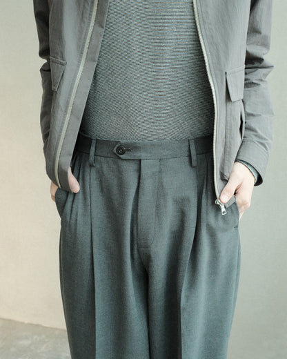 koto Luka Trousers - Wool Grey (KOTO-PT002)