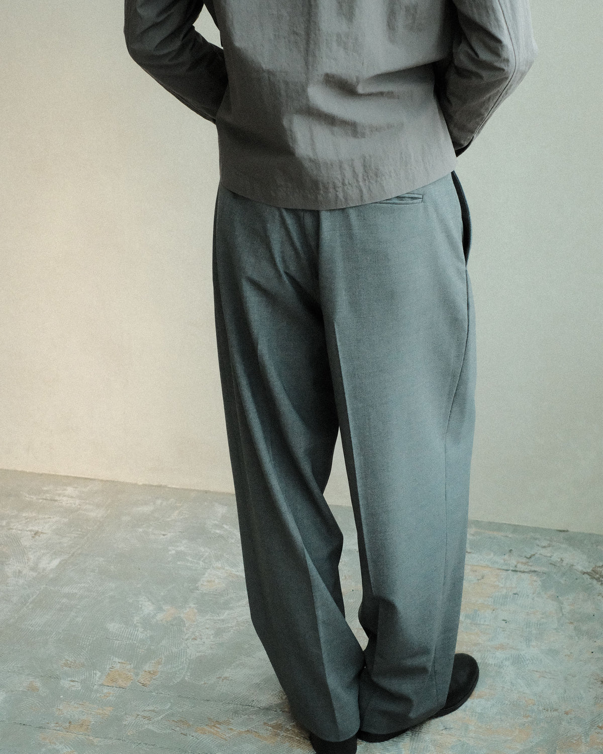 koto Luka Trousers - Wool Grey (KOTO-PT002)