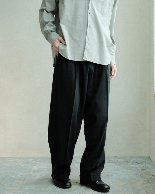 koto Luka Trousers - Wool Black (KOTO-PT002)