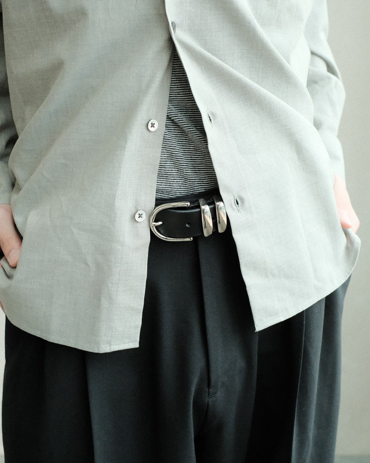 koto Luka Trousers - Wool Black (KOTO-PT002)