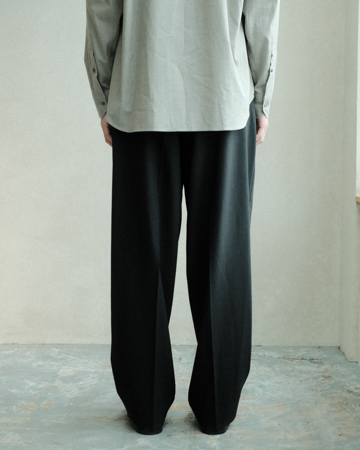 koto Luka Trousers - Wool Black (KOTO-PT002)