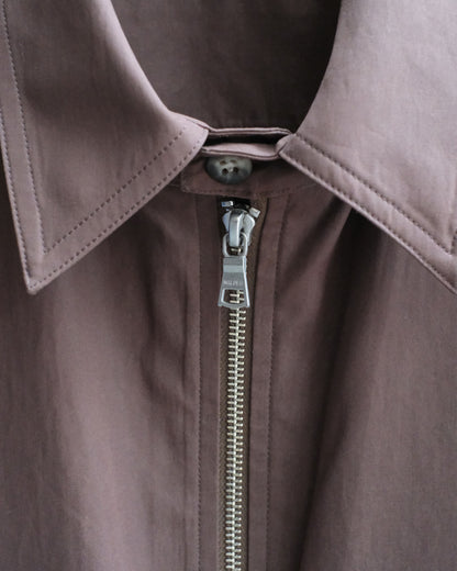 koto Zip Utility Shirt Jacket Brown (KOTO-SH002)