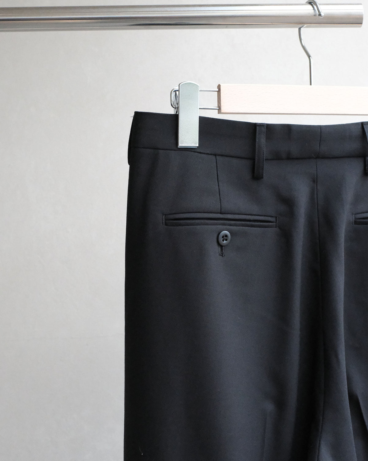 koto Luka Trousers - Wool Black (KOTO-PT002)