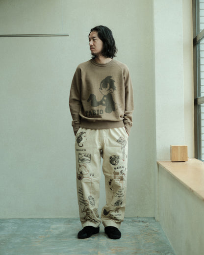 SAMUEL ZELIG Duffle Pant Faded Beige (DFL-FW26-5-HB)
