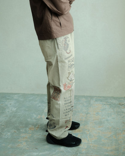 SAMUEL ZELIG Duffle Pant Faded Olive (DFL-FW26-5-HB)