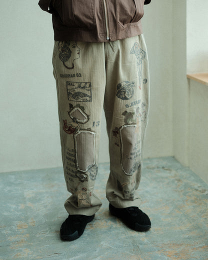 SAMUEL ZELIG Duffle Pant Faded Olive (DFL-FW26-5-HB)