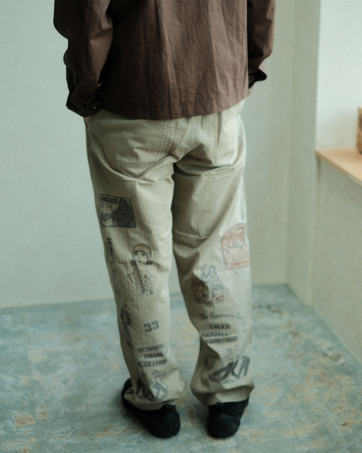 SAMUEL ZELIG Duffle Pant Faded Olive (DFL-FW26-5-HB)